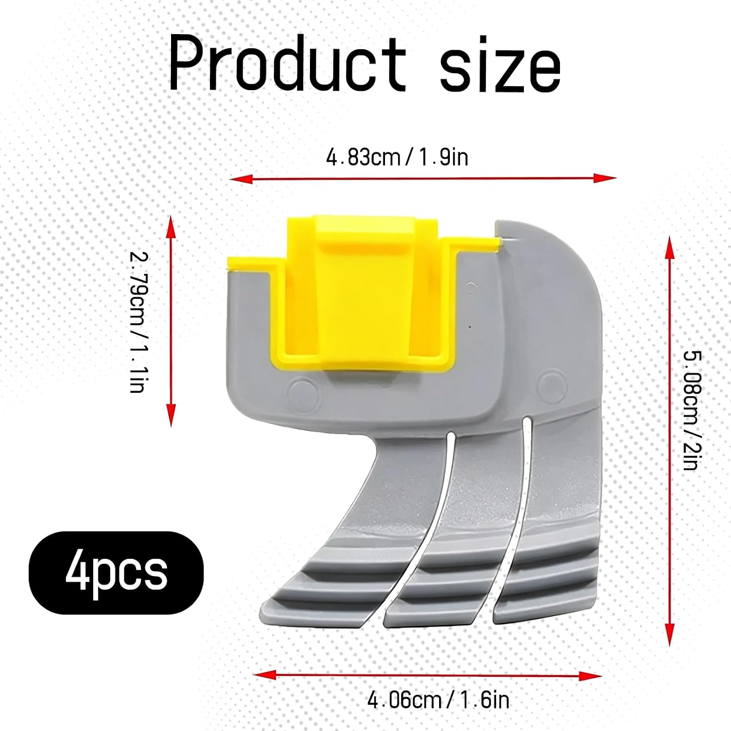 4 Pcs Brushes Replacement,for Zodiac Mx6 Elite, Mx8 Elite and Polaris Maxx