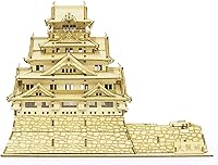 Vista 5 de Rompecabezas 3D de arquitectura de madera del castillo de Osaka, divertidos kits de manualidades de madera, regalo ideal para cumpleaños y recuerdos