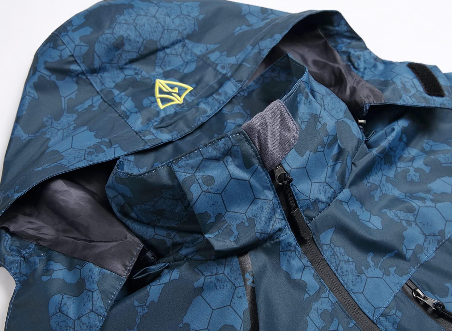 GIISAM Mens Windproof Jacket Waterproof Lightweight Mountain Sport Jacket for Men Hooded Windbreaker Raincoat - Image 6