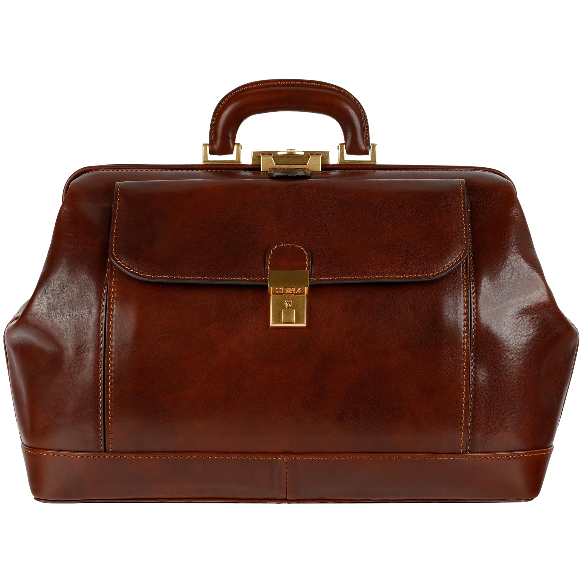 Time Resistance Borsa Da Medico In Pelle – Borsa A Mano – Borsa Da Medico – Borsa Gladstone