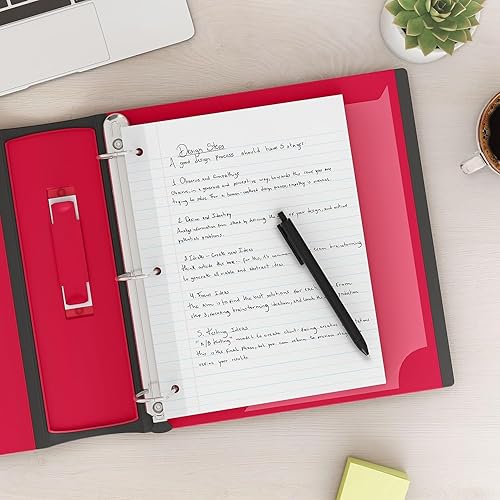 Miniatura 6 de Staples 2072514 - Papel de relleno reforzado con rayas universitarias, 8-12 pulgadas x 11 pulgadas, paquete de 12