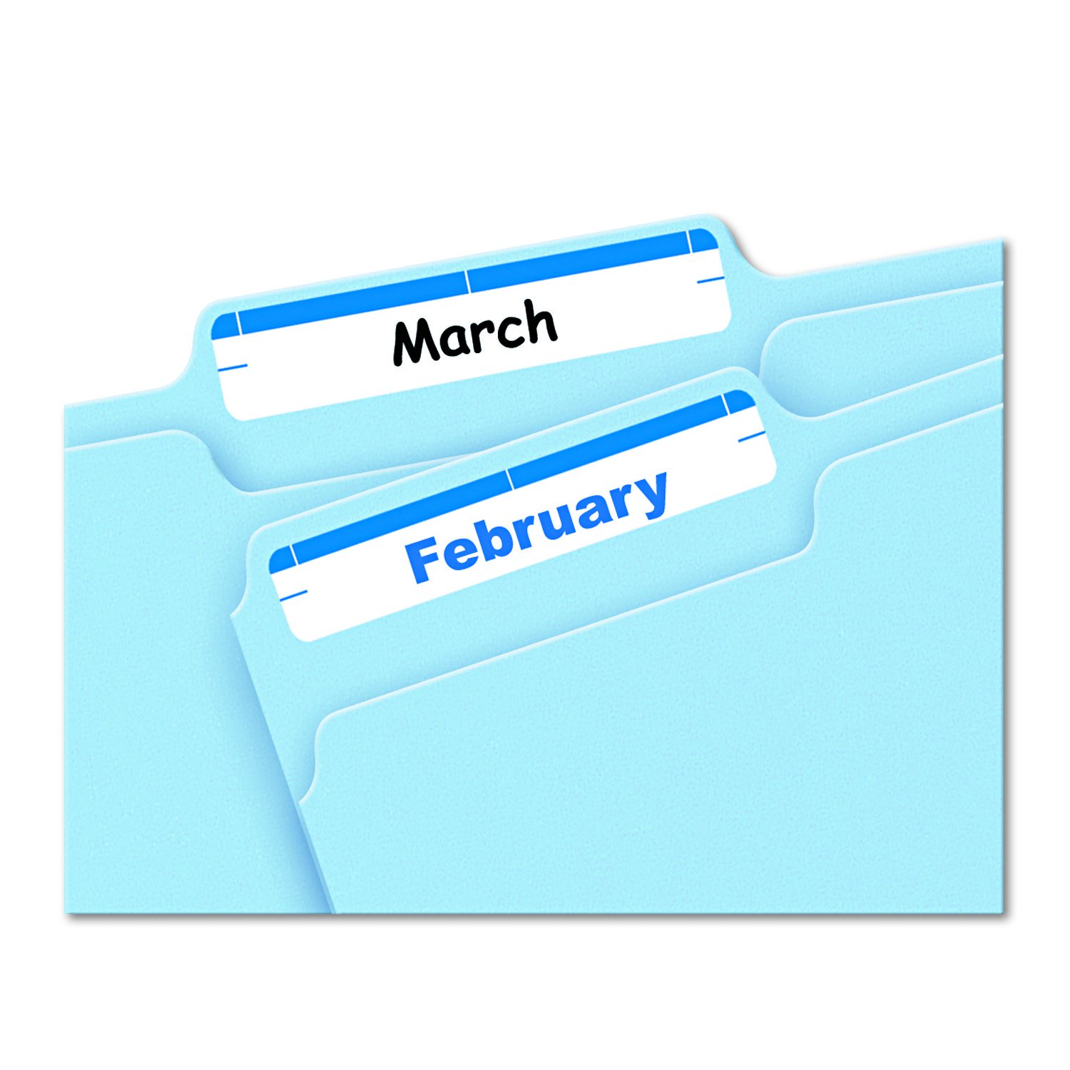 Avery File Folder Labels on 4