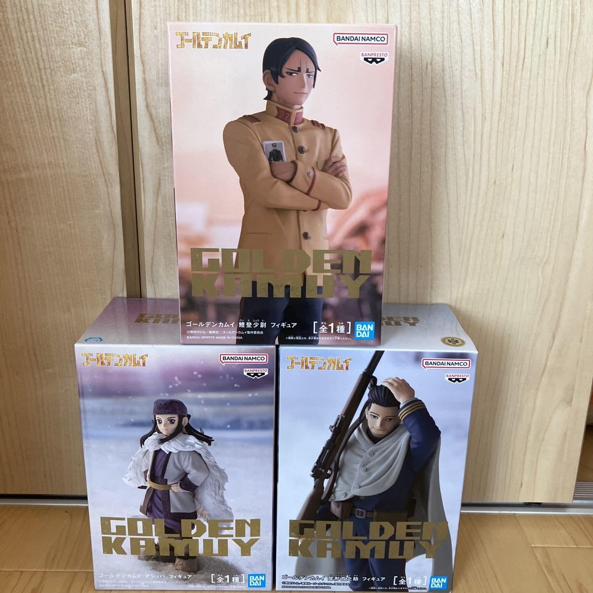 Amazon.co.jp: ゴールデンカムイ GOLDENKAMUY 鯉登少尉 尾形百之助 ゴールデンカムイ鯉登少尉アシリパ尾形百之助フィギュア
