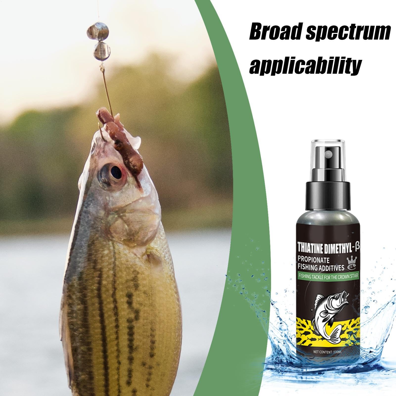 Scent Booster for Fishing Lures - Potent Liquid Additive with DMPT Formula 30ml