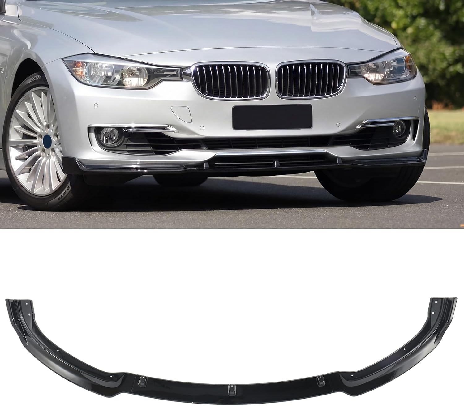 Front Lip for BMW F30 F31 328i 320i 328d 330e 330i 340i 2012-2018 Front Bumper Lip