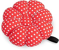 Vista 8 de Rolybag Cojines de muñeca con correa elástica, aguja de calabaza para costura, alfileres para costura o manualidades (amarillo)