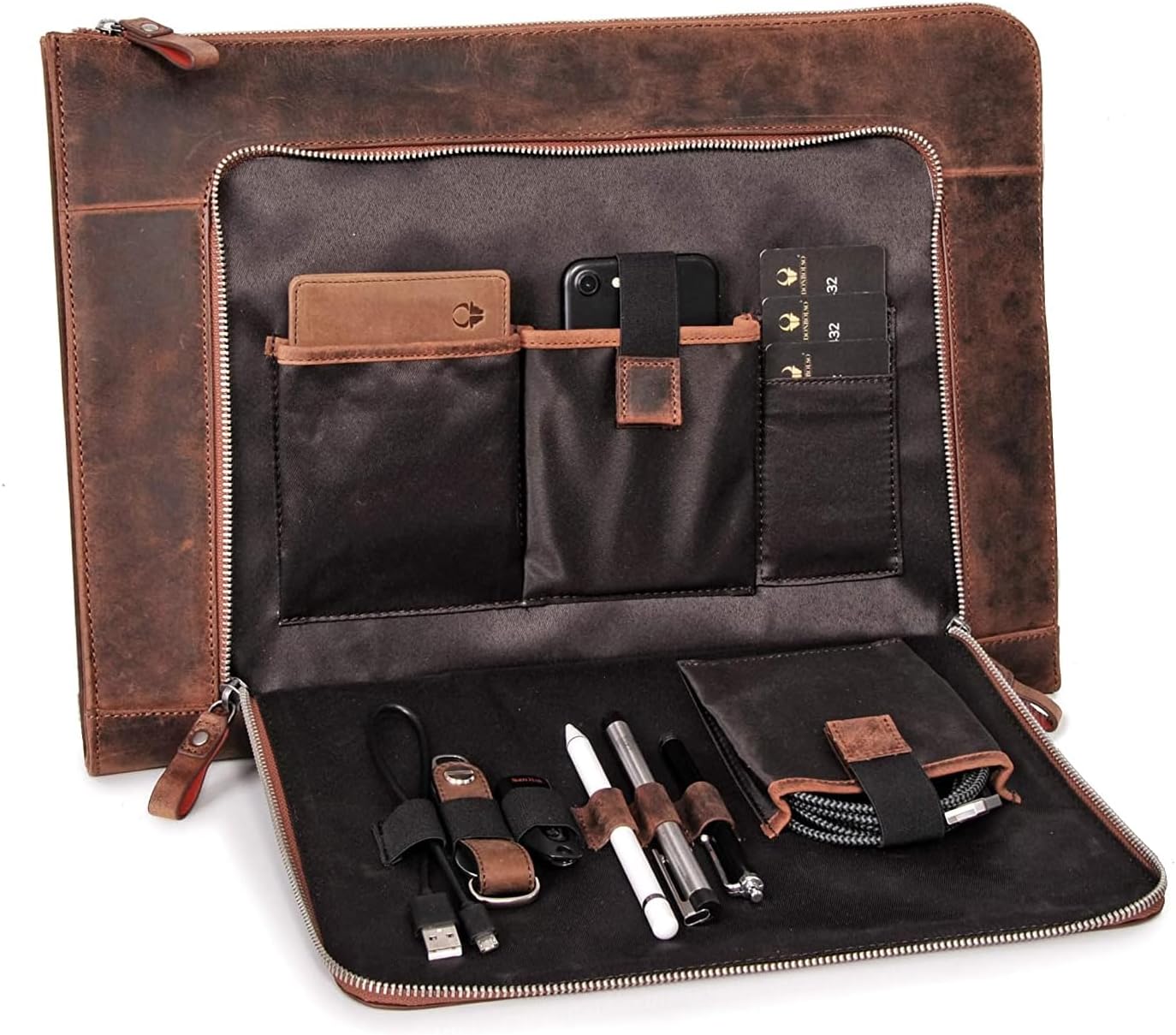 DONBOLSO Laptop Sleeve - Notebook Bag Case - Easy to Clean, Minimalist Design-Good Protection from Scratches, Bumps, and Dust