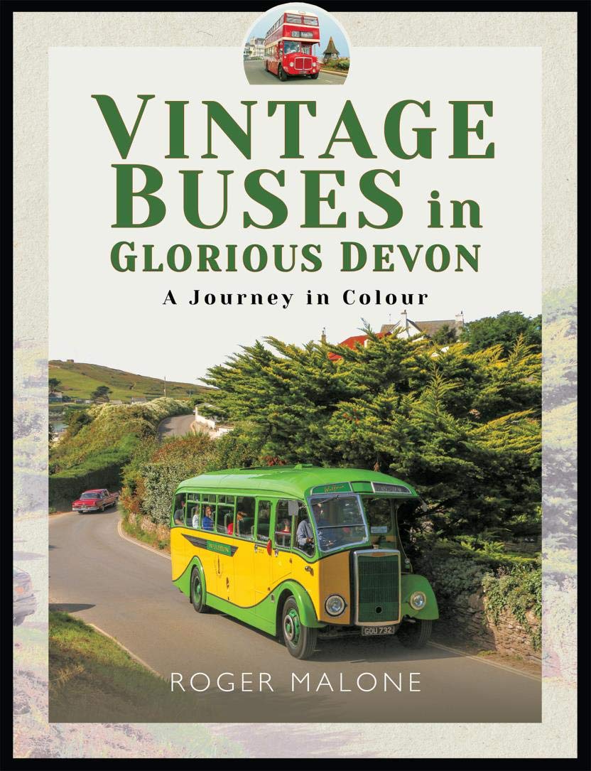 Vintage Buses in Glorious Devon beau livre pour décorer votre salon