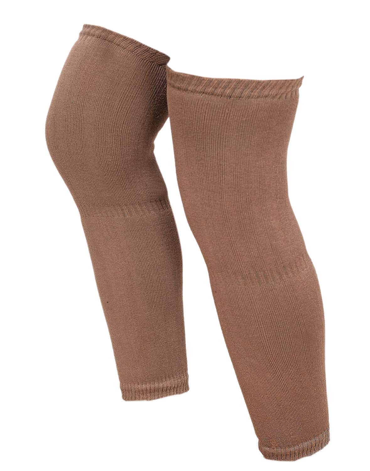Knee Warmer Protective Knee Support Cap Woolen Knee Sleeves For Women & Men - Stretchable Free Size Winter Wear