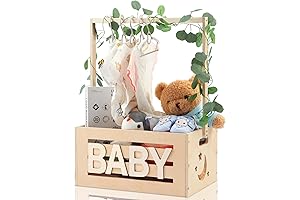Wooden Baby Shower Crate Closet: A Timeless Treasure for your Little One