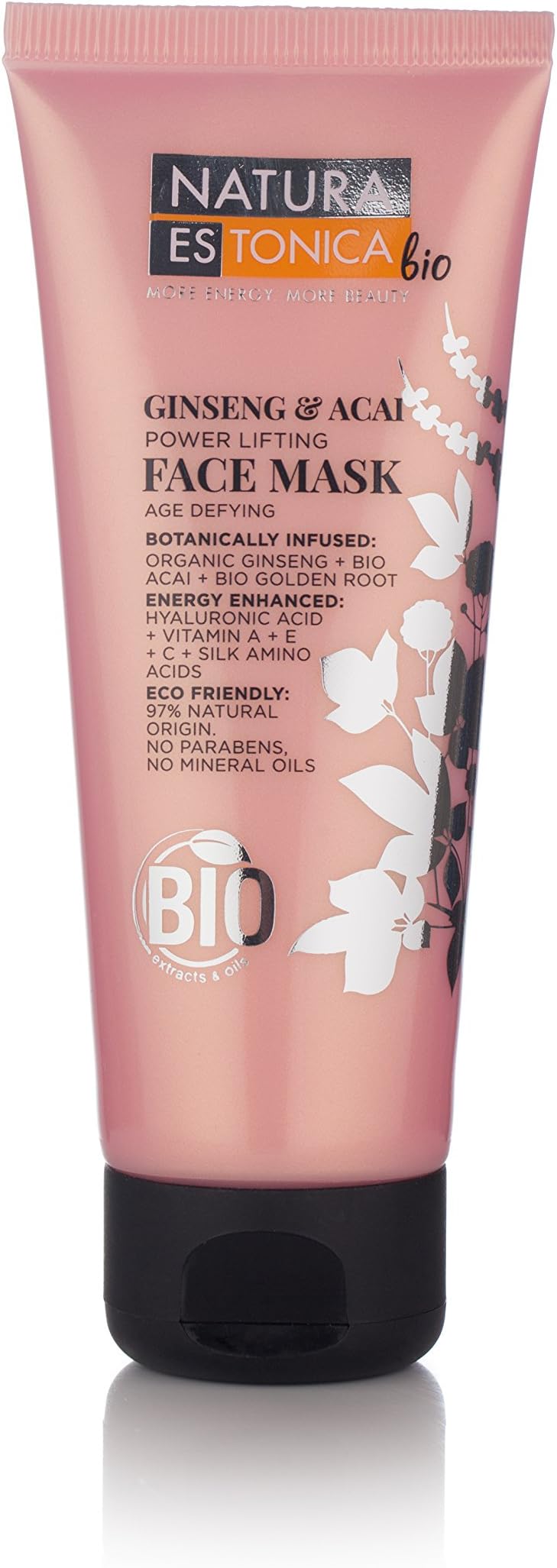 Natura Estonica Bio Ginseng & Acai Power Lifting Natural Face Mask 75 ml