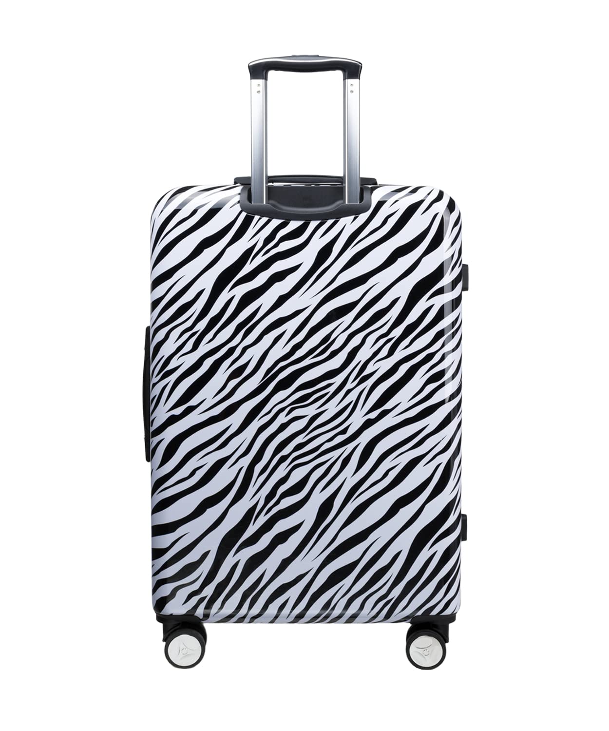 Puccini Koffer Reisekoffer Hartschalen Trolly Beautycase Beverly Hills (Zebra 10, Set: Groß + Mittelgroß + Kabinenkoffer)