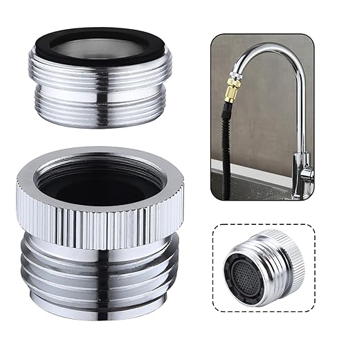 Ceaeso Faucet To Garden Hose Adapter With Aerator,Sink Faucet To