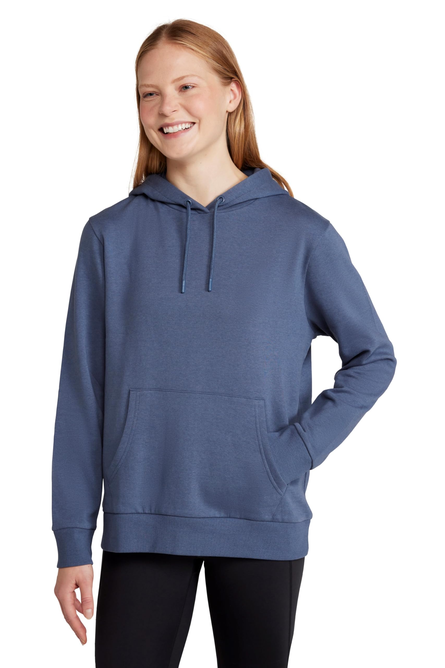 Mountain Warehouse Women's Blue Printed Lighthouse Hoodie - Brushed Inner Soft Jumper With Drawcord & Kangaroo Pocket - Spring, Summer, Walking, Hiking & Outdoors Size 14
