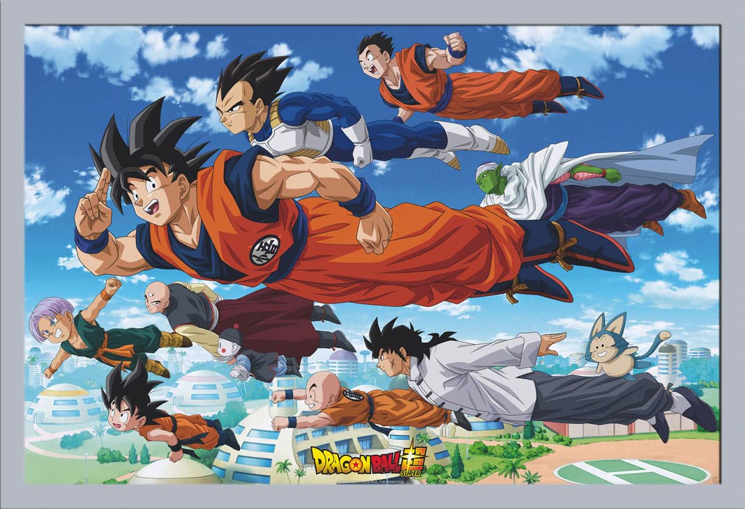 Dragon ball super - poster maxi (91,5x61 cm) effet métal - goku, ABYSSE Dragon ball super - poster maxi (91,5x61 cm) effet métal - goku, ABYSSE
