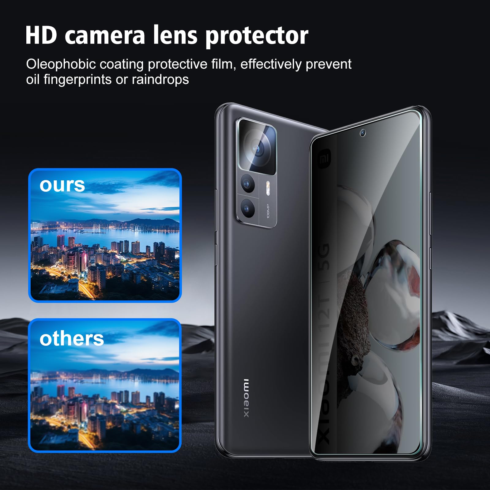 Yiunssy Protezione Completa Per Huawei P50 Pocket: 2 Pellicole TPU Per Schermo + 2 Vetri Per Fotocamera