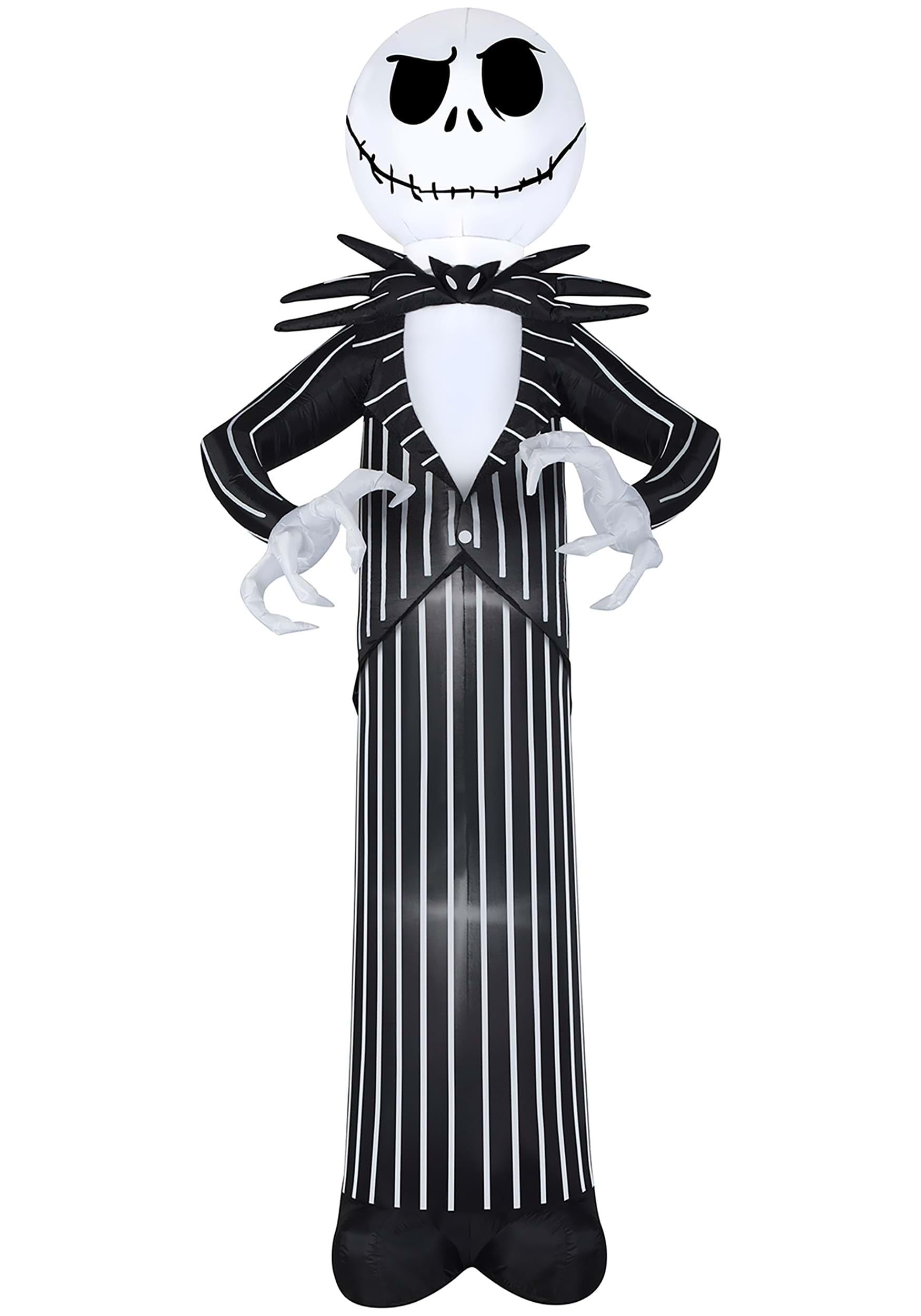 View 1 of Gemmy Jack Skellington 10ft Inflatable Halloween Decoration