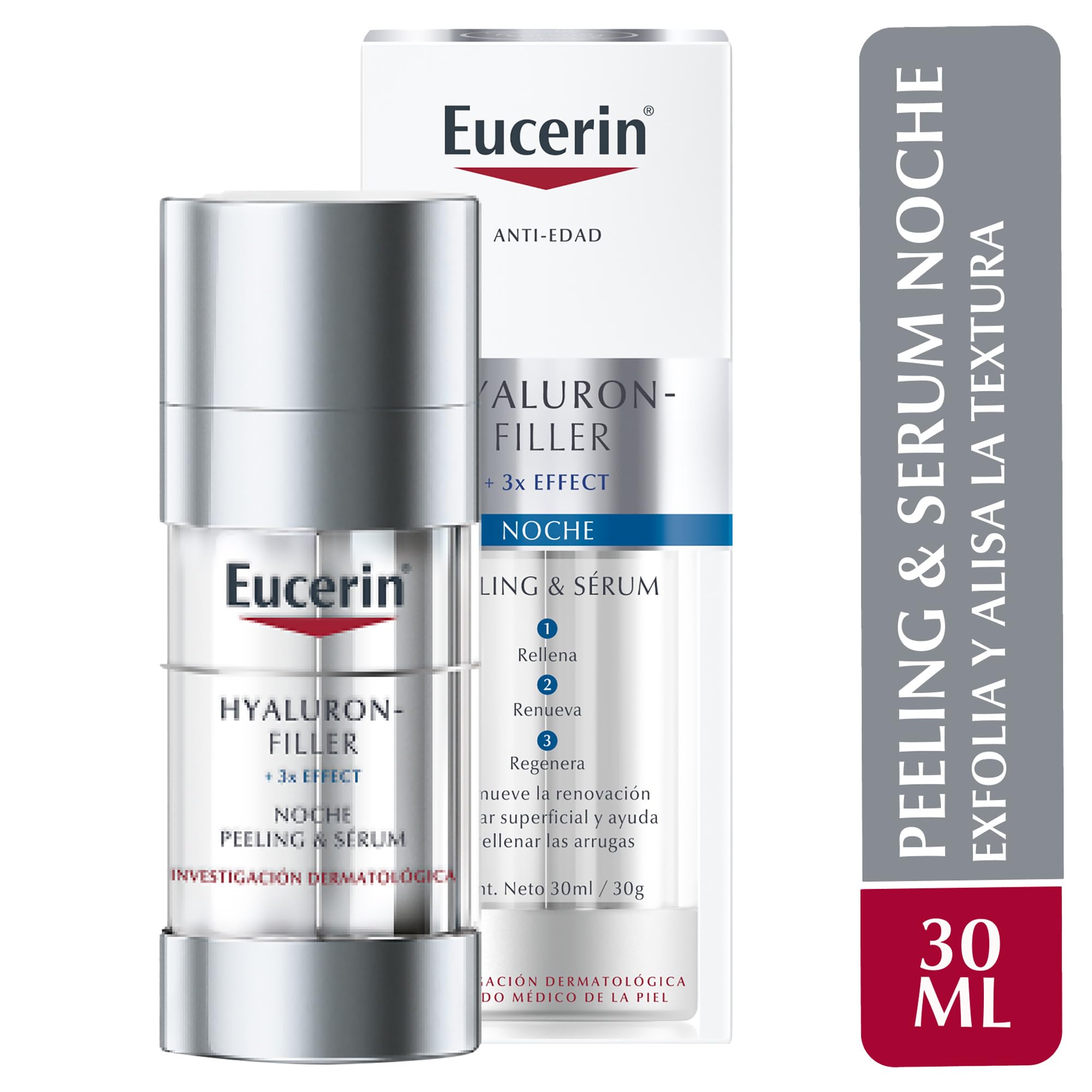 Eucerin Hyaluron-Filler Peeling & Serum Noche 30 ml