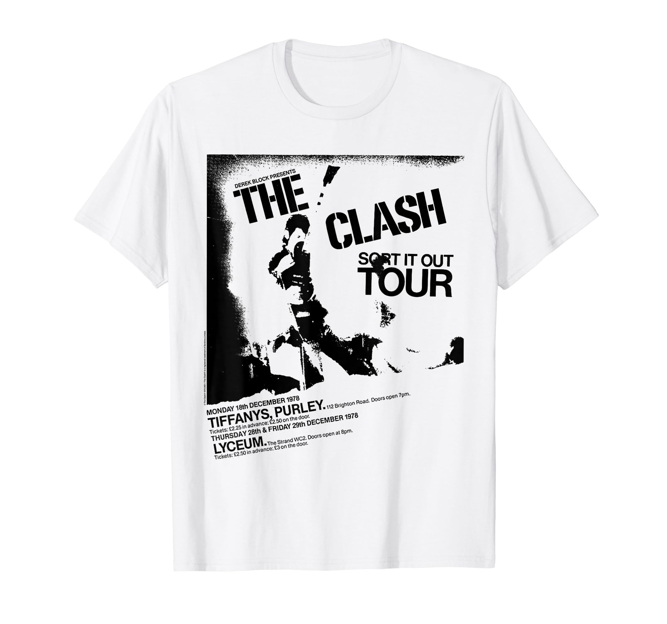 Amazon | ザ・クラッシュ-ソート・イット・アウト・ツアー T