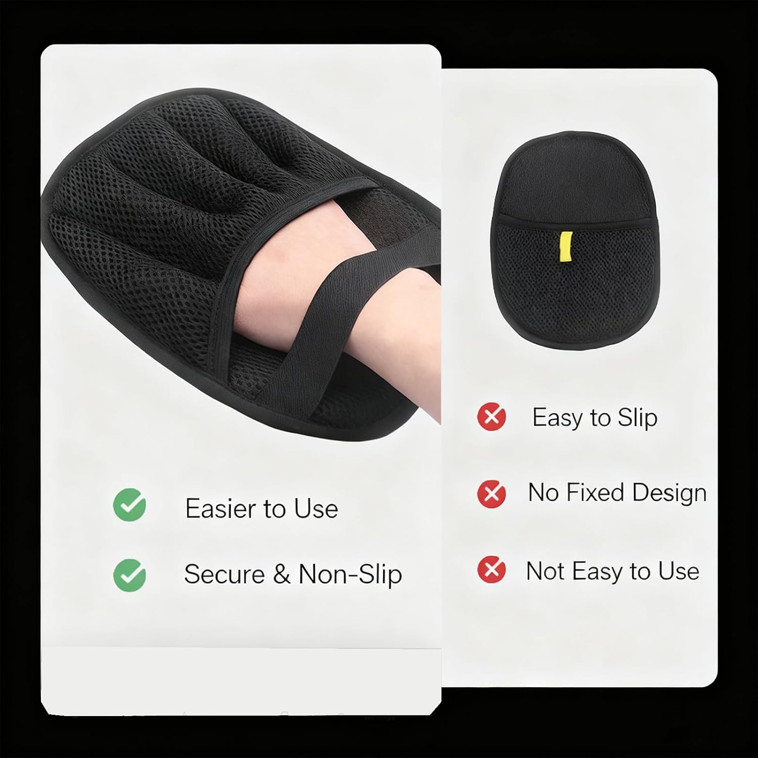 Pet Hair Removal Glove for Dogs and Cats, Reusable 5-Finger Electrostatic Pet Hair Remover, Washable Grooming & Cleaning Glove for Couch, Carpet, Clothing, Car Seats image 4