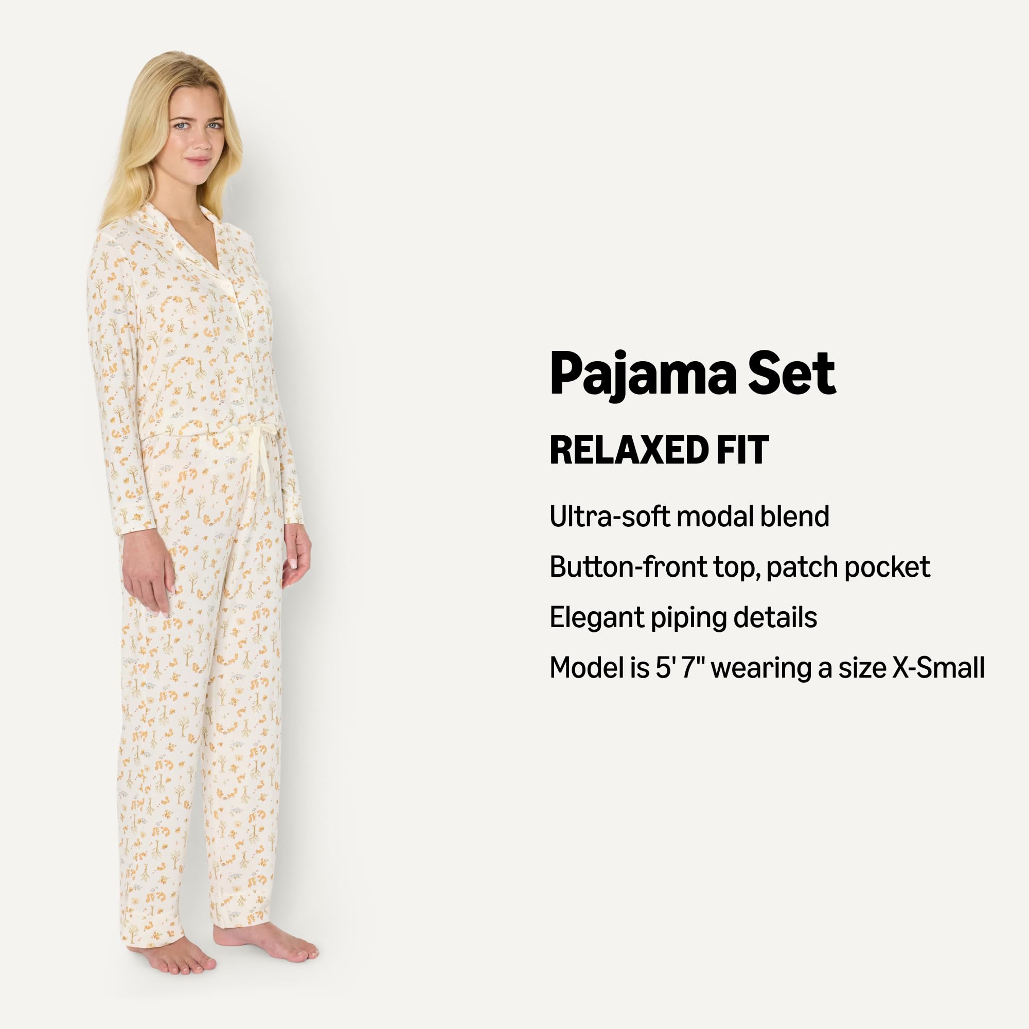 Amazon Essentials x Sofia Grainge Mommy and Me Long Sleeve Pajama Set