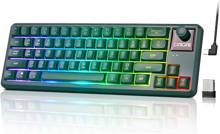 Amazon.com: IROK MG63 64 Keys Wired Magnetic Switch Keyboard