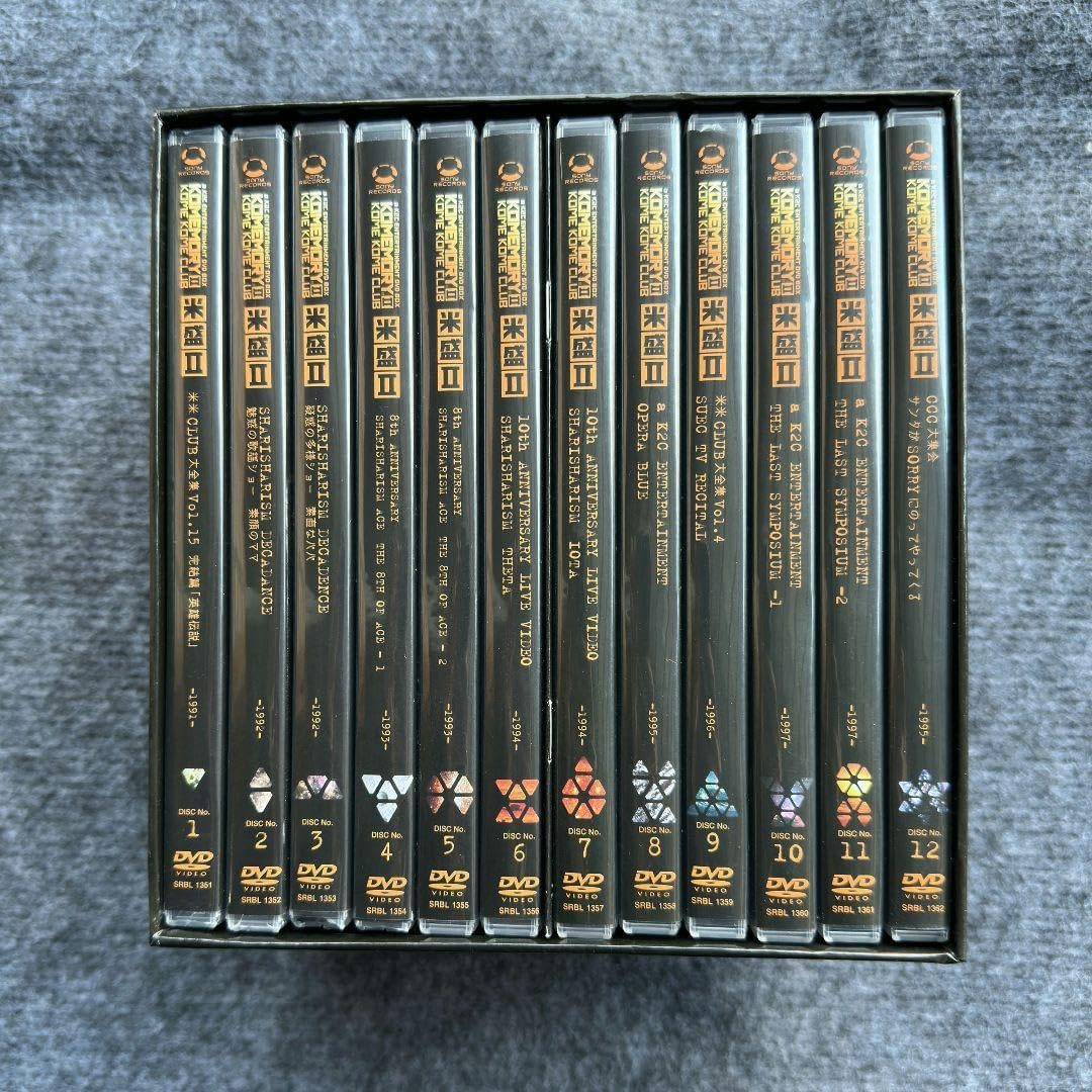 米米CLUB 米盛Ⅰ Ⅱ Ⅲ セット DVD 限定版 米米CLUB 米盛Ⅰ Ⅱ Ⅲ