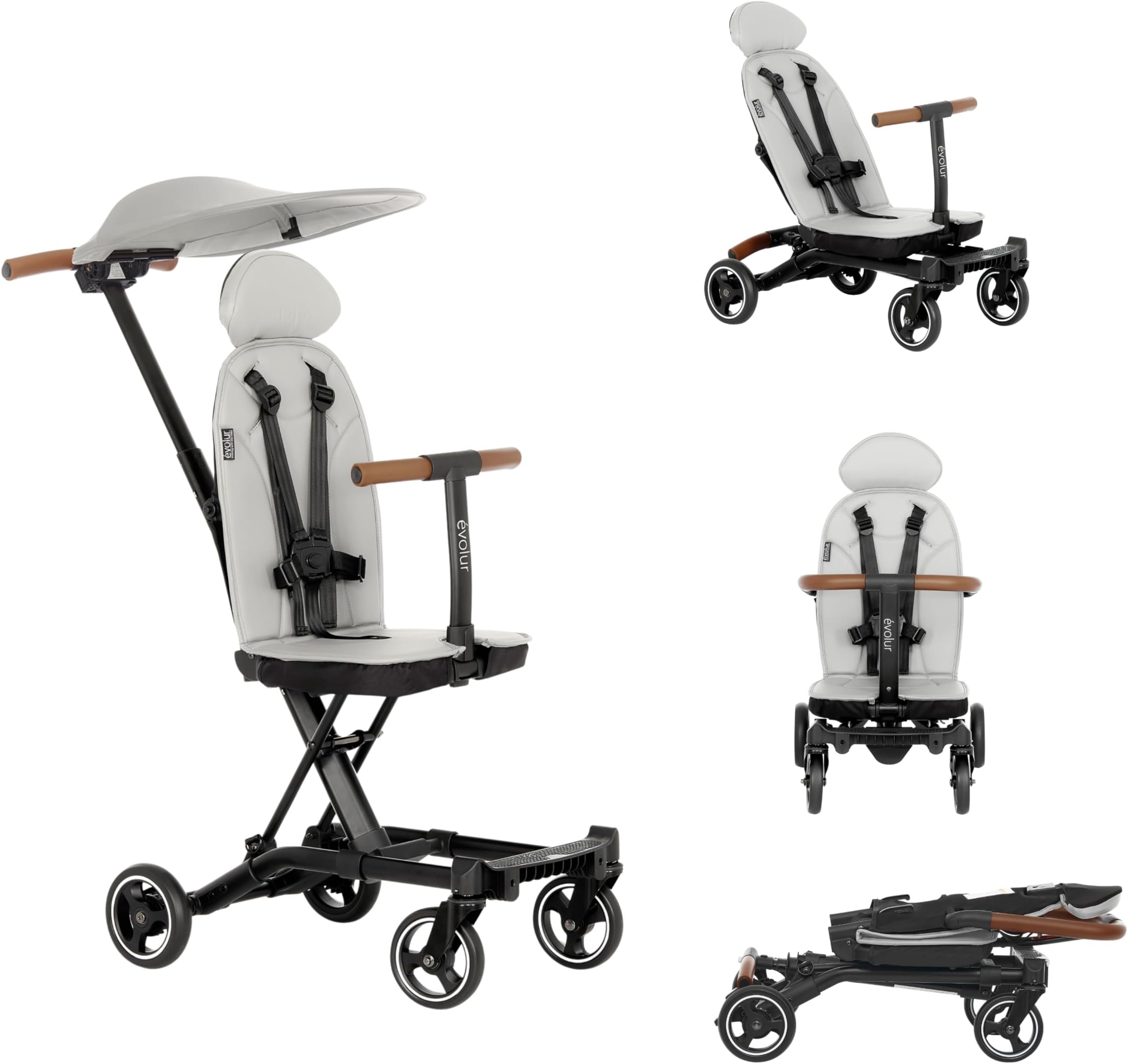 Easy Rider Stroller Amazon.com : Evolur Cruise Rider Stroller with Canopy, Lightweight ...