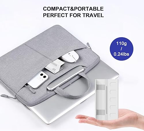 Miniatura 3 de Soporte base para ASUS Rog Ally XSteam Deck, soporte de aleación de aluminio esmerilado para aleación Rog con ranuras para tarjetas SD, almohadilla