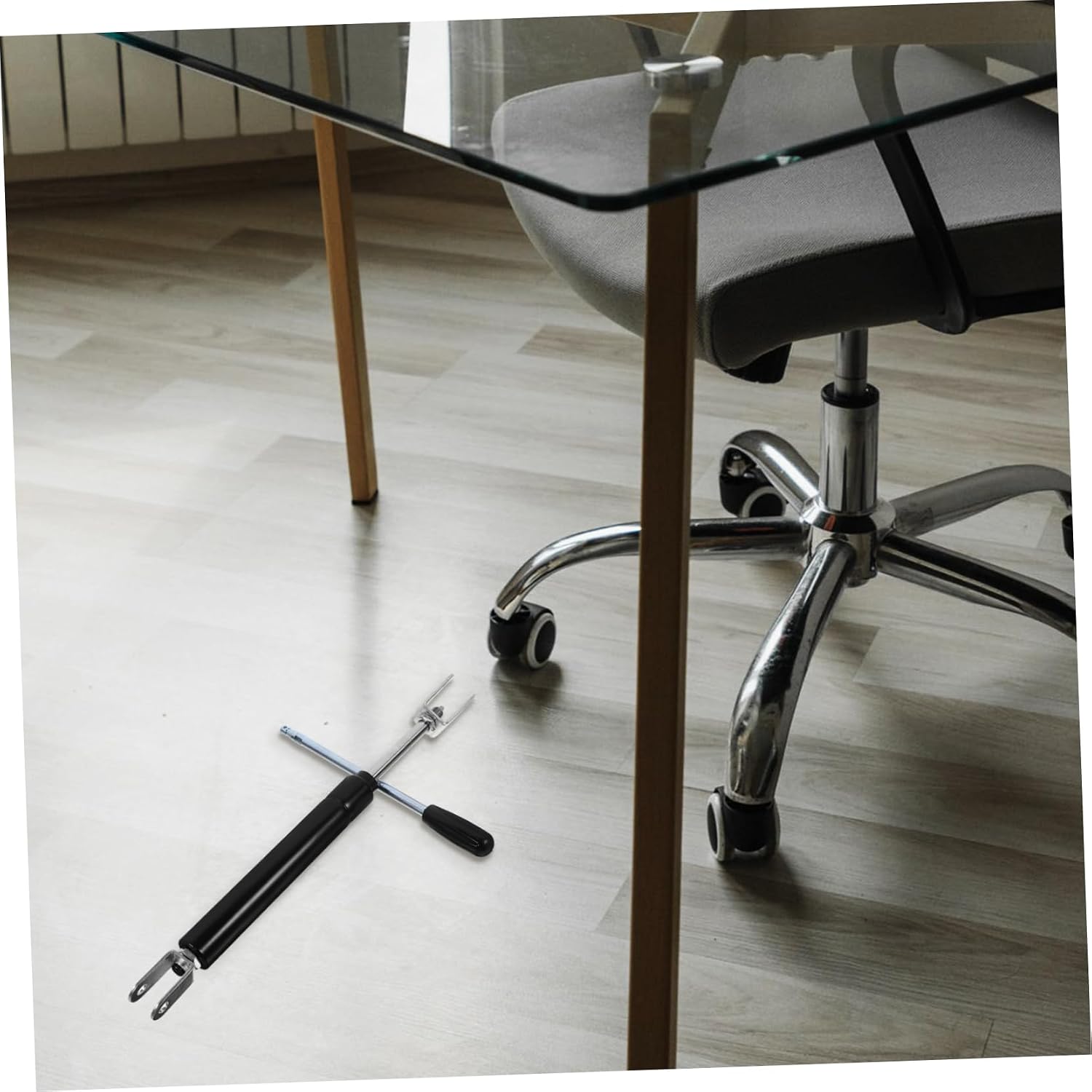 Gas Spring Strut Barber Chair Accessory Salon Chair Replacement Rod Adjustable Hydraulic Support for Seat Height Control and Comfortable Adjustment