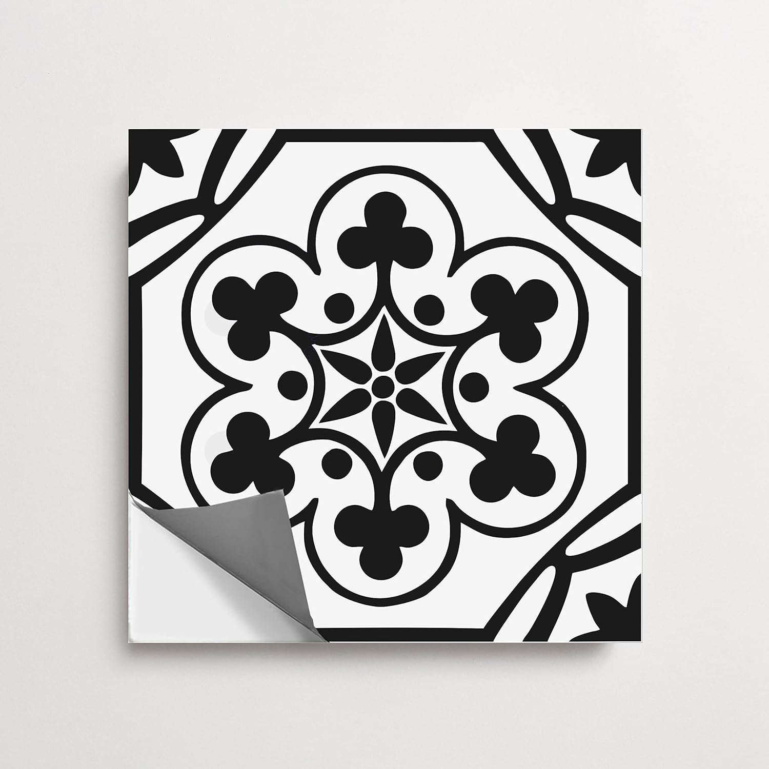Bleucoin Helsinki Peel and Stick Tile Stickers Vinyl Self-Adhesive Backsplash for Kitchen & Bathroom Water-Resistant & Removable Tile Decals for Instant Makeover (Pack of 40) (3" x 3")