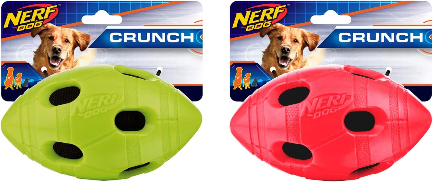 Pet Supplies Nerf Dog Rubber Football Dog Toy with Interactive