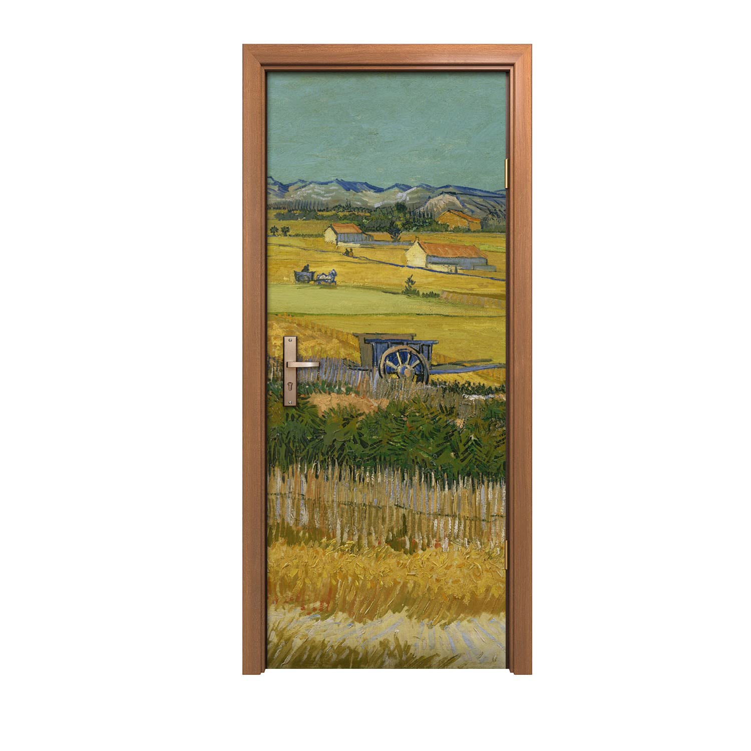 Autocollant de porte 80x200cm décoration murale design Harvest