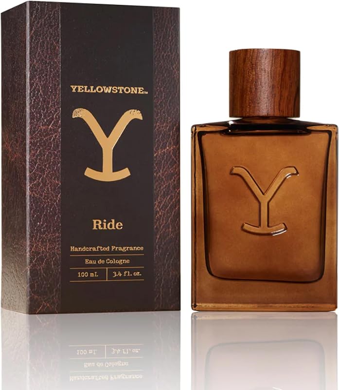 Tru Western Yellowstone Ride Colonia en spray artesanal para hombres, bergamota cruda, whisky ahumado, vainilla carbonizada y tabaco de corte áspero, 3,4 fl oz (100 ml)