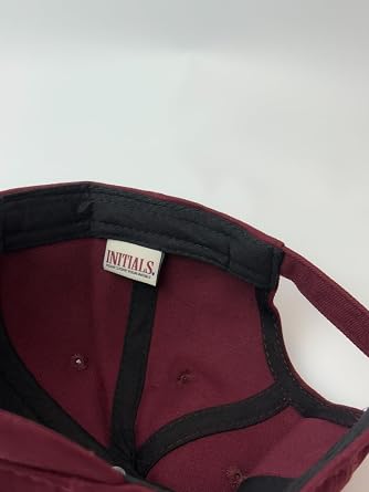 INITIALS Bordo Harfli Şapka