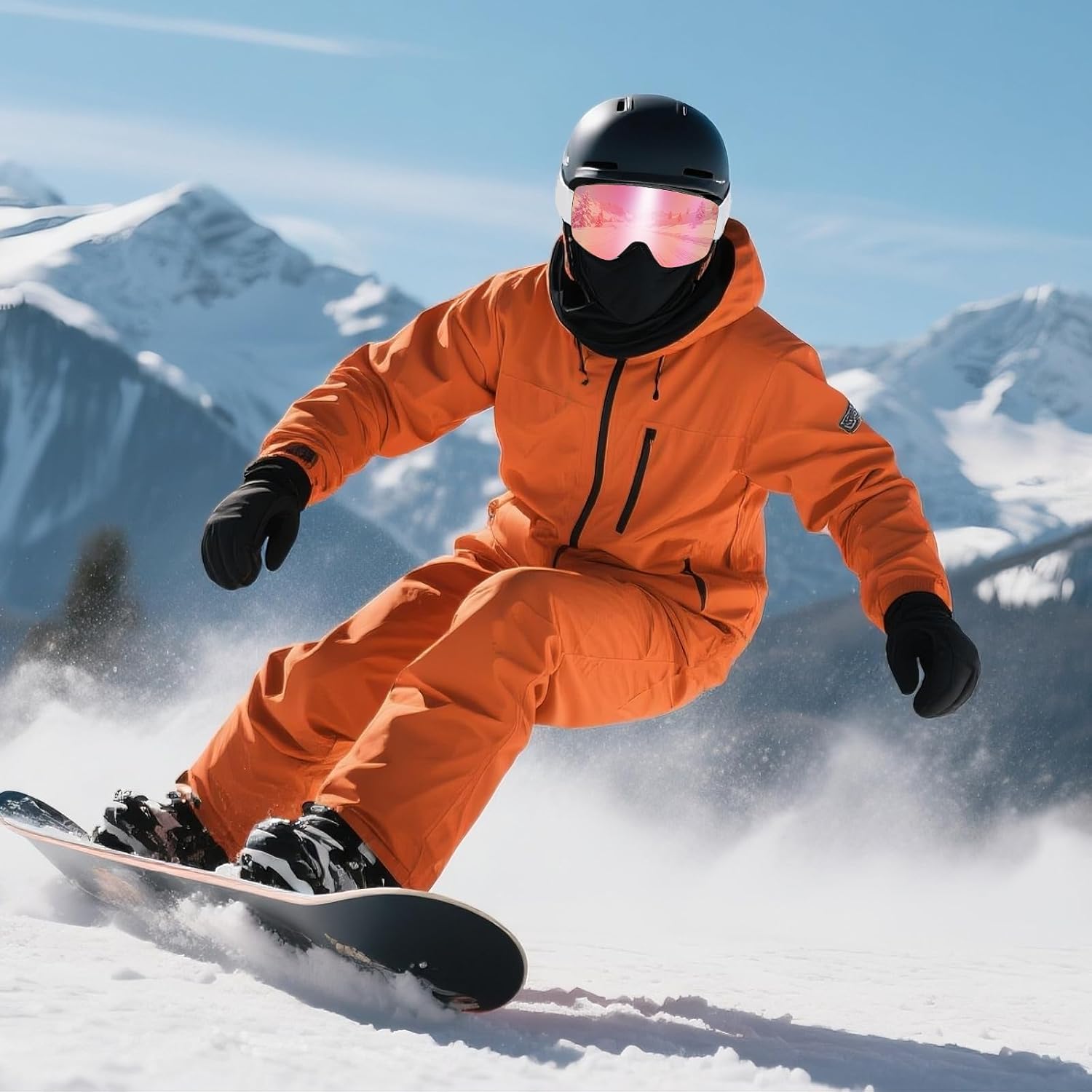 Ski Goggles OTG Snow/Snowboard Goggles Snowboarding Goggles Over Glasses Ski Goggle for Men Women Adult - Image 4