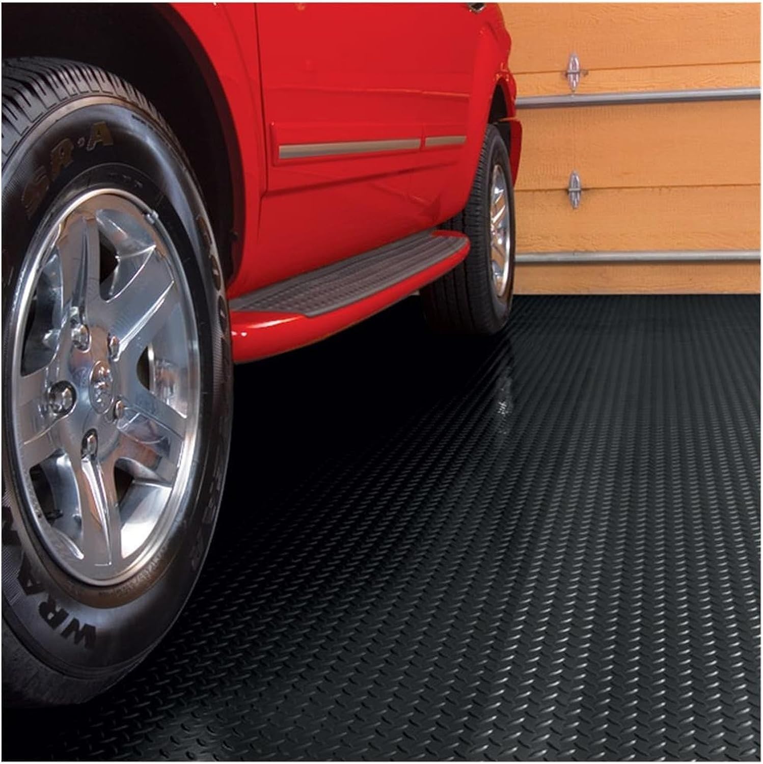 AviiSo Tappeto Lungo Per Corridoio Rotoli per pavimenti in gomma resistente per palestra domestica, Tappetino spesso 3 mm Eco amichevole (Size : 0.5X0.7m/1.6X2.3ft)