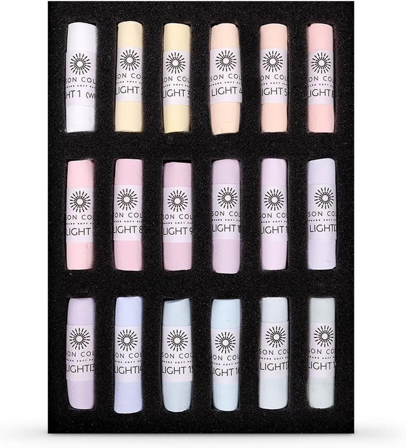 Soft Pastel Set - 18 Light Colours