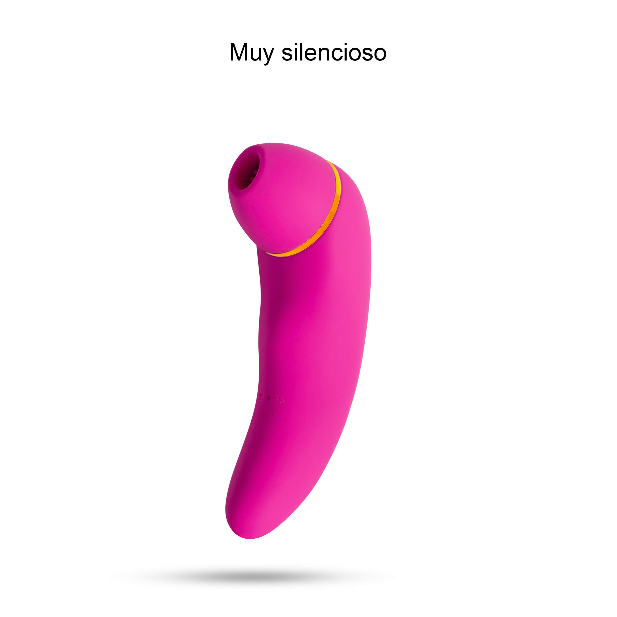 HUGBOX PRO Succionador de Clítoris y Punto G, Satisfayer Femenino, Juguete Sexual Mujer, Juguete Erótico, Sex Toy, Consolador, Vibrador, 30 programas. Silencioso, 100% waterproof – Marca Española