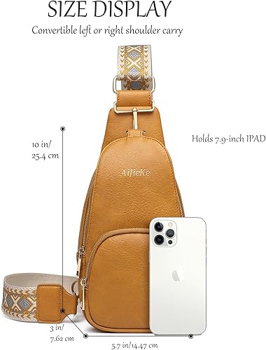 Miniatura 3 de Bolso bandolera para mujer, bolso cruzado para mujer, mochila de trabajo, bolso, riñonera de viaje, bolsa de pecho para mujer