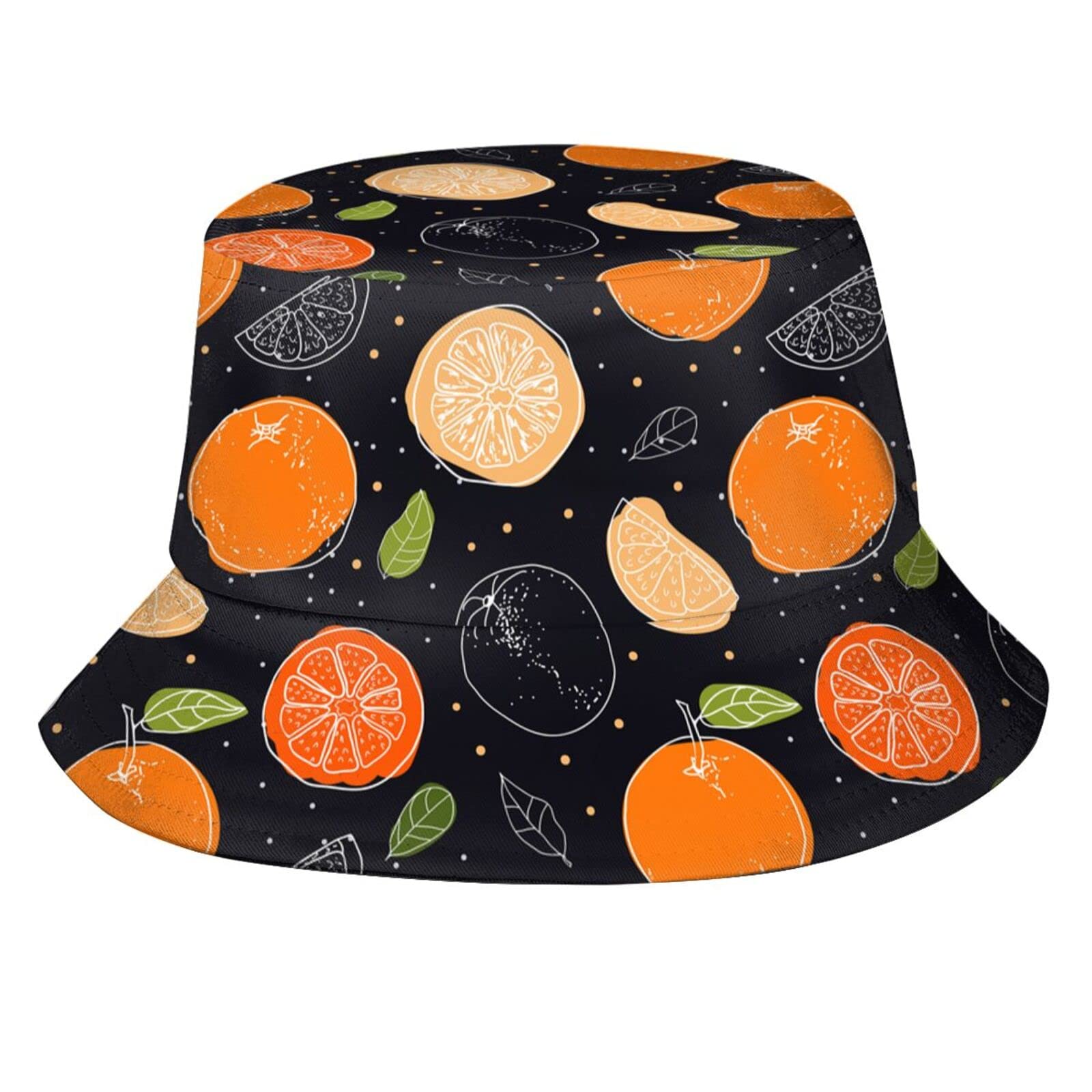 TUSBUIRCute Doodles Disco Music Bucket Hat Fisherman Hat Beach Travel Sun Hat Outdoor Cap for Unisex Men Women