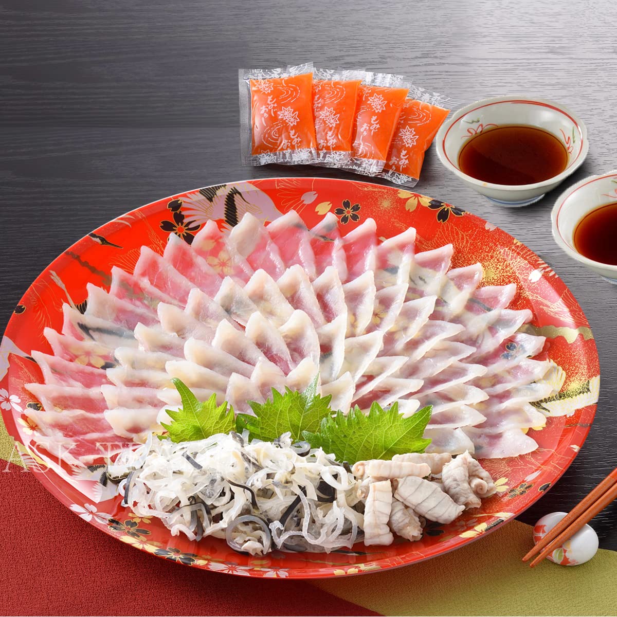 ふぐ刺用皿 ふぐ刺用皿