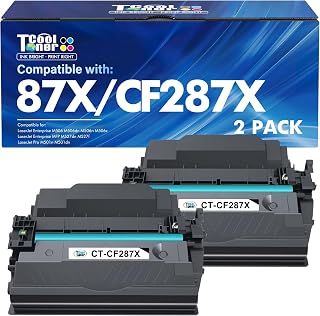 CF287X 87X Black Toner Cartridge High Yield CF287A 87A for HP Printer M501