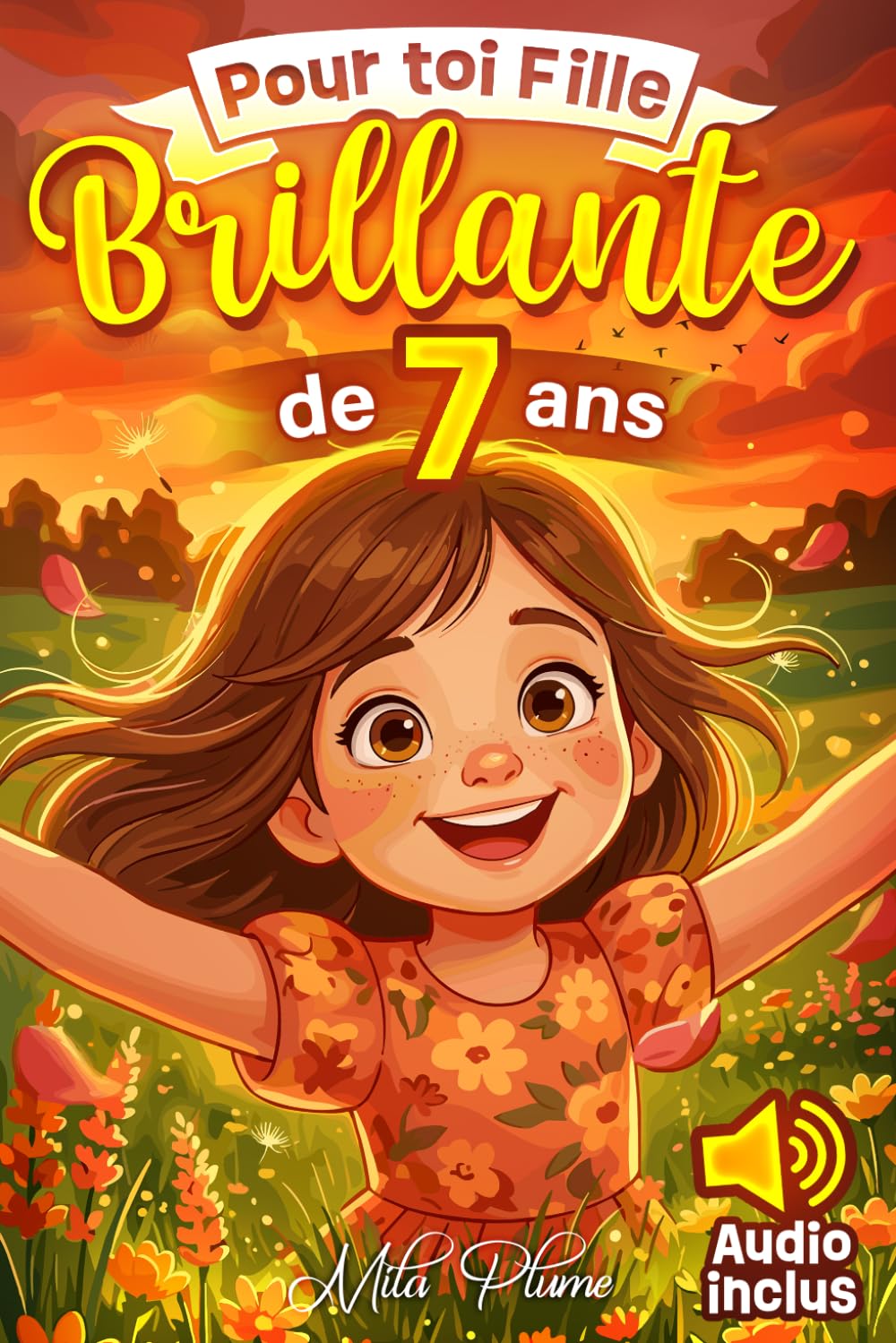 Pour Toi Fille Brillante de 7 ans: 15 histoires inspirantes et tendres sur la confiance en soi, le courage, la gentillesse et les amitiés - Cadeau idéal pour fille 7 ans