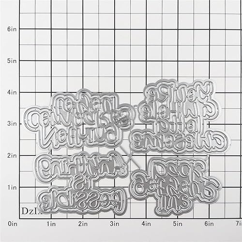 Vista 118 de DzIxY Shadow Just Note - Troqueles de corte de metal para hacer tarjetas, kit de álbumes de recortes, papel en relieve, troquelados, plantillas de 40