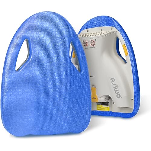 Asiwo Swimming Kickboard Electirc, Swim Training Kickboard 3 Speed Water Sports Swimming Pool Board for Adults Kids