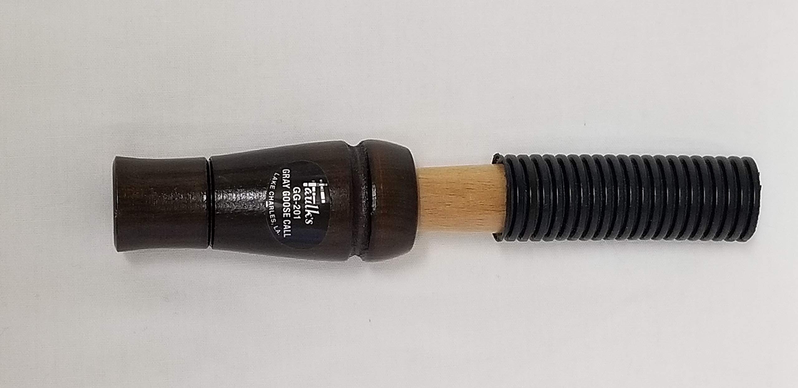 Faulk's Grey Goose Call artesanía tradicional en madera noble 2
