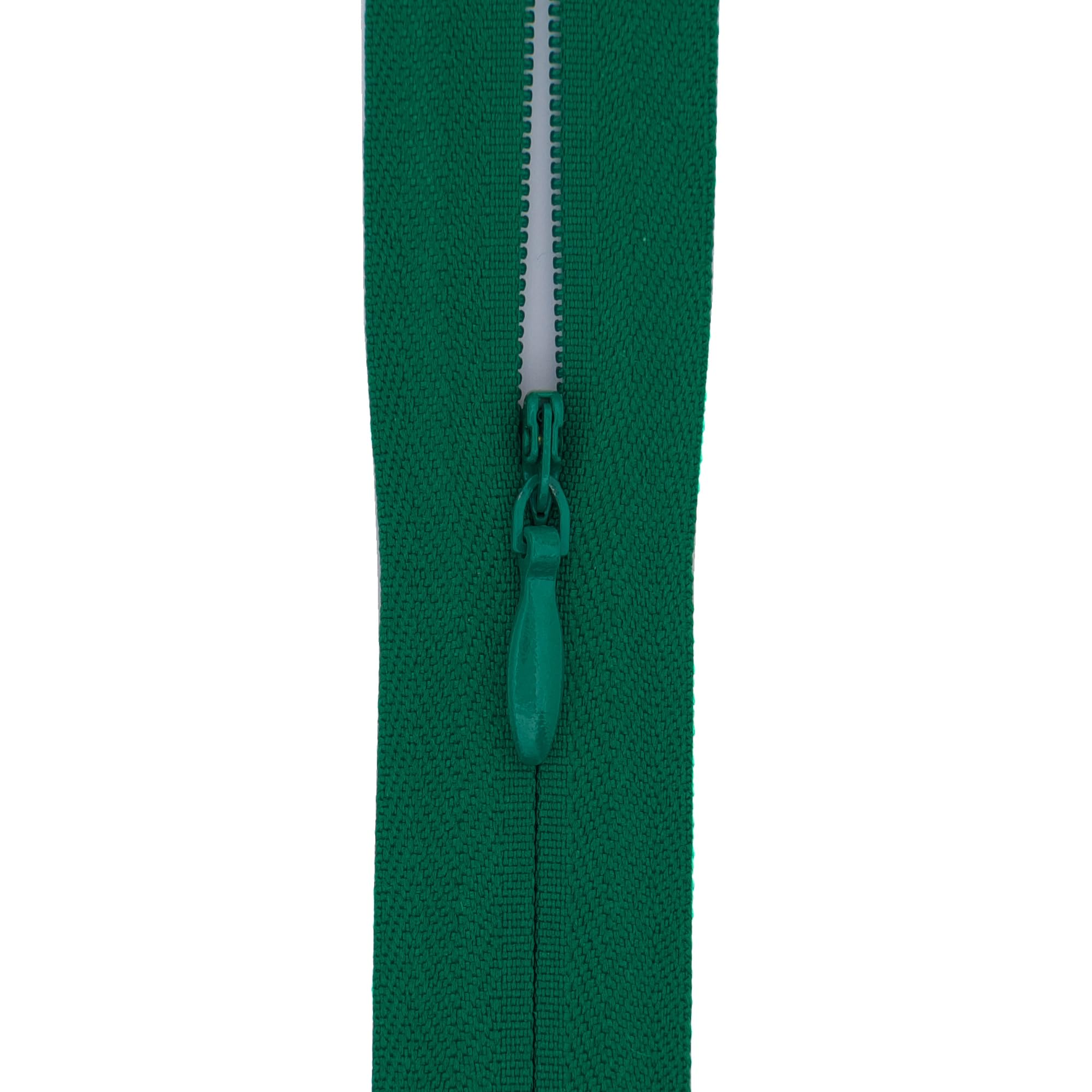 #3 Invisible Zip 22 Inch (56cm) – Close-End-with Woven Tape for Bridal Gowns, Maxi Dresses & Large Upholstery - Hidden Nylon Zips for Tailoring & Decor -5 Zips (Dark Green)