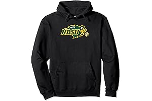 North Dakota State Bison Pullover Hoodie: Officially Licensed Gear for Bison Fans