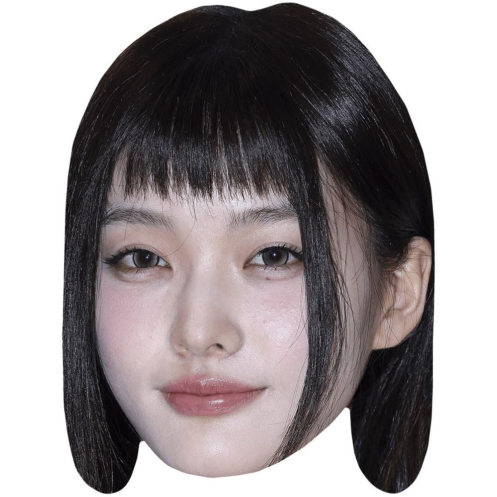 Hokazono Iroha (Fringe) Celebrity Mask, Flat Card Face, Fancy Dress Mask